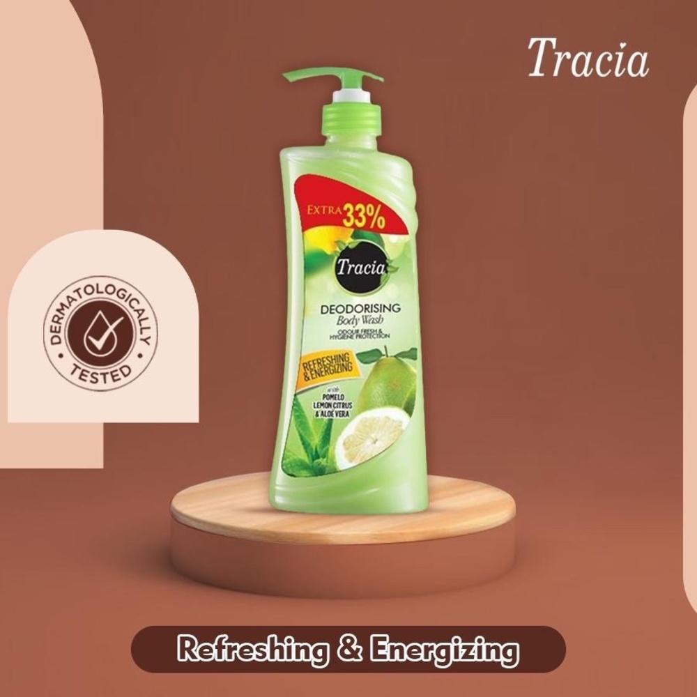Tracia Deodorising Pomelo Lemon Citrus & Aloe Vera