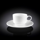 Wilmax 5OZ (140ML) Coffee Cup & Saucer (3PCS) WL-993039