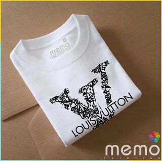 memo ygn Louis Vuitton unisex Printing T-shirt DTF Quality sticker Printing-Yellow (Small)