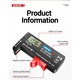 ANENG PRO Digital Lithium Battery Capacity Tester ELE0000807