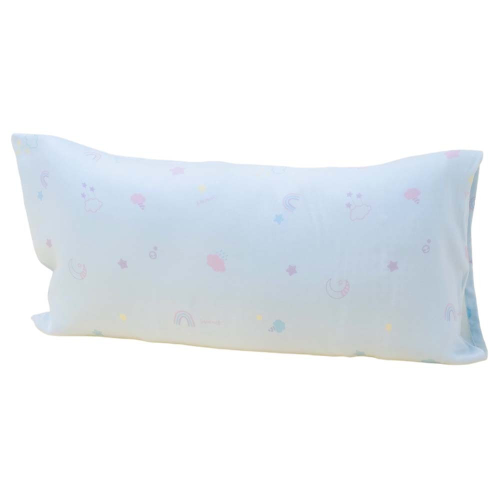 Snow Owl Bamboo Toddler Pillow Lovely Sky Blue