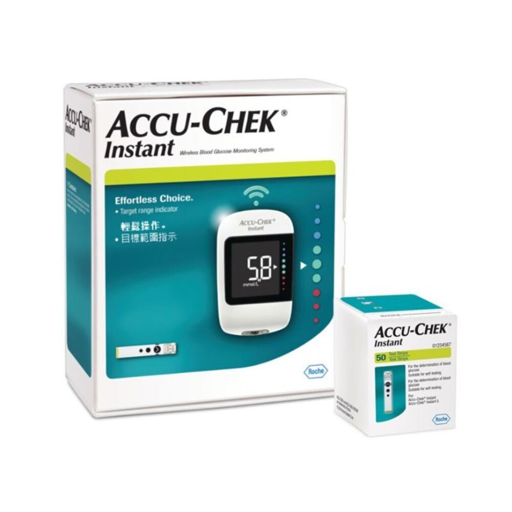 Accu-Chek Instant Blood Glucometer (Starter Pack)