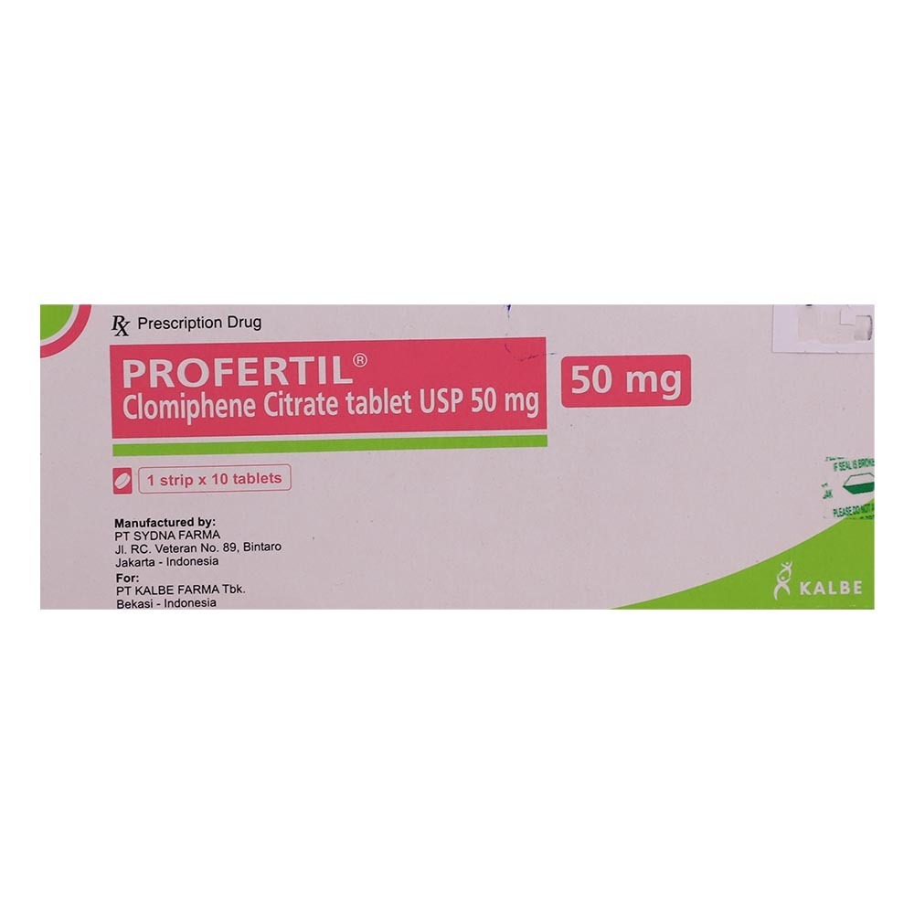 Profertil 50MG Clomiphene Citrate 10Tablets