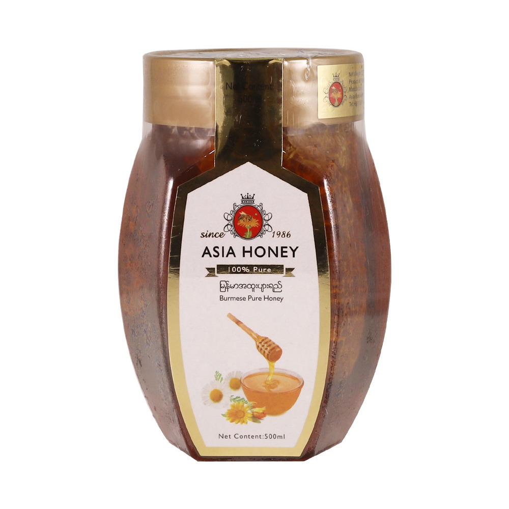 Asia Honey With  Nature Honey Comb 100% Pure 500ML