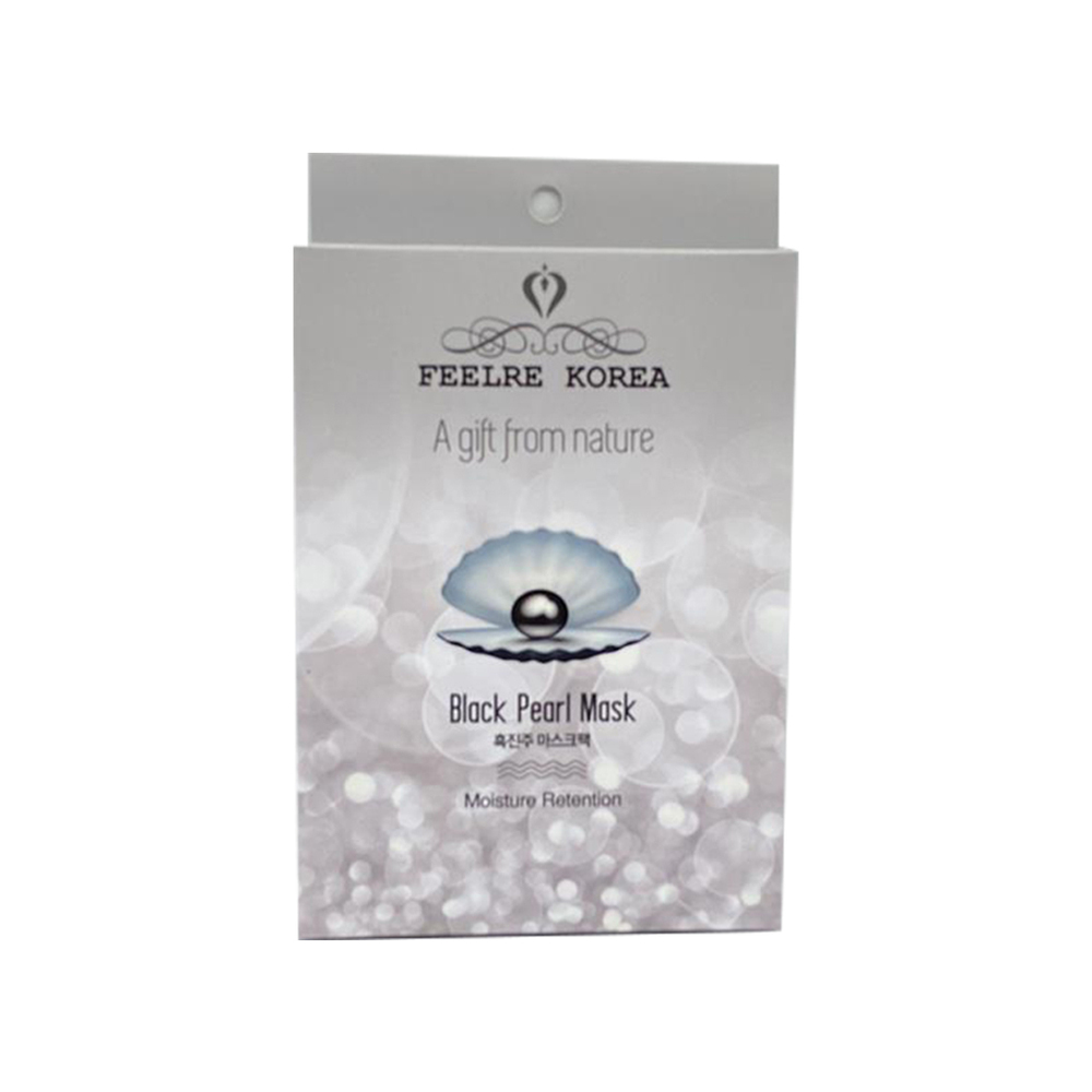 Feelre Korea Black Pearl Mask Pack 5PCS 1 Box