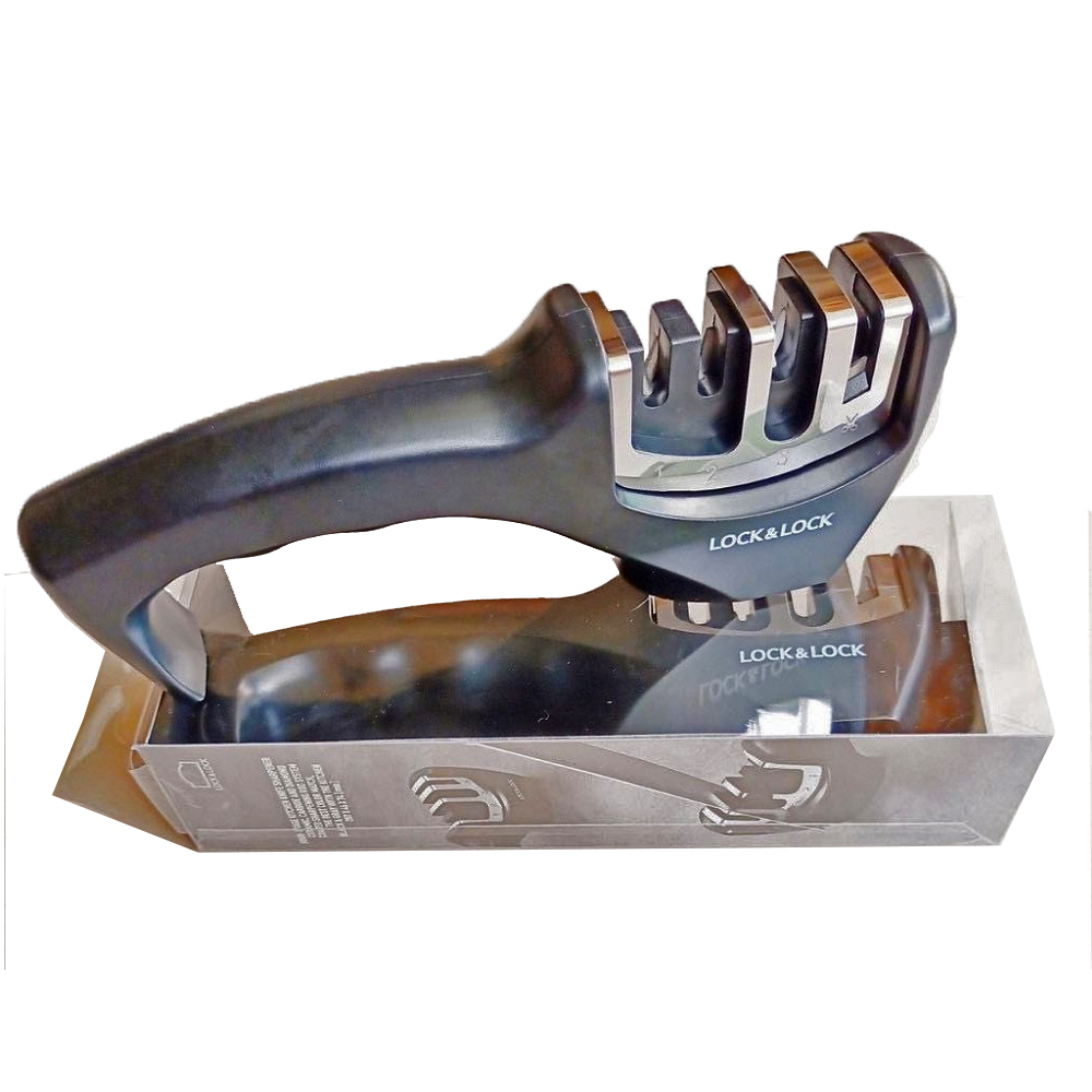 Ckk113 Lock & Lock Knife Sharpener-207*46*74Mm (Black)