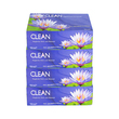 Clean Facial Tissue 2Ply 120 PCS, Pack of 4