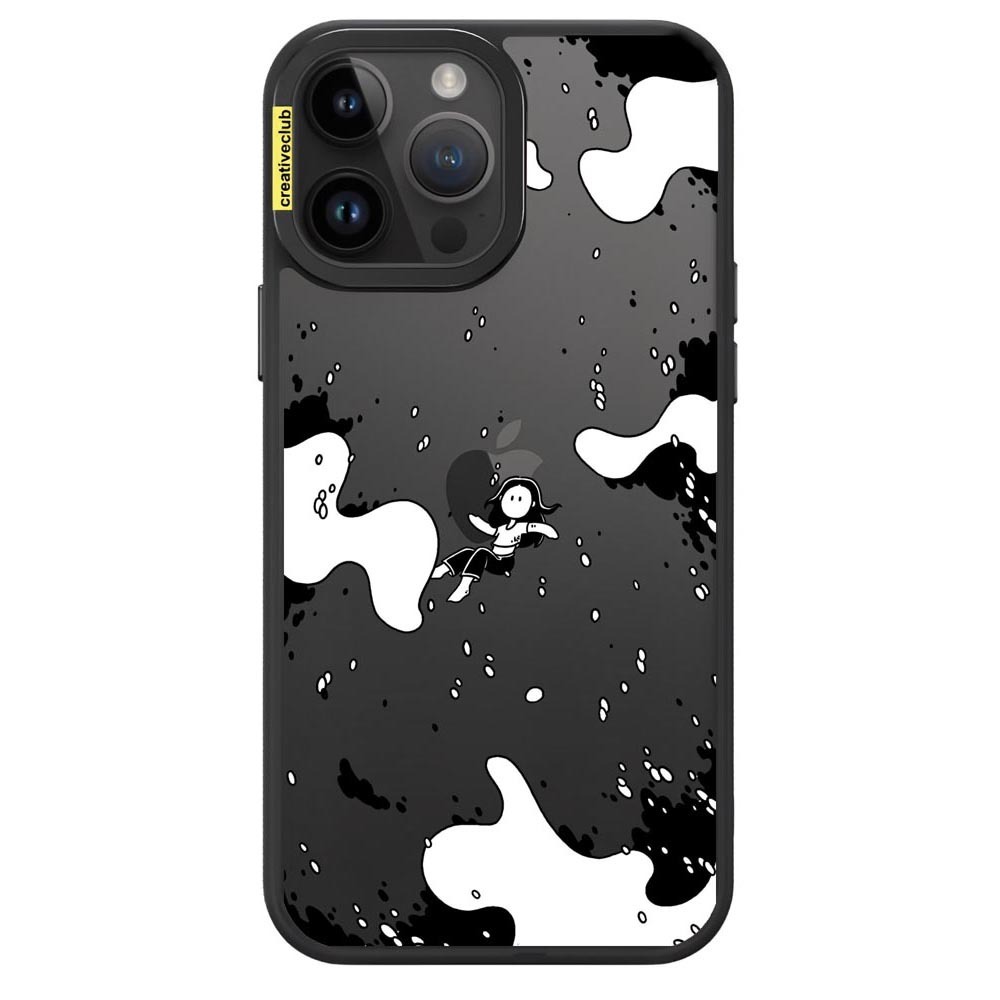 Solitude Phone Case (Black) iPhone 12 Pro By Creative Club Myanmar