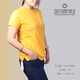 Cottonfield Women Short Sleeve Plain T-shirt C61 (Small)