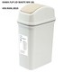 Kawa Flip Lid Waste Bin 10L HIN.RANL.0010  (261 x 170 x 425 MM)