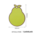 CSC552 Lock & Lock Anti-Bacterial Character Pear Cutting Board (Green)