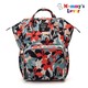 Mommy Lover Lequeen Mommy Backpack Red Flower