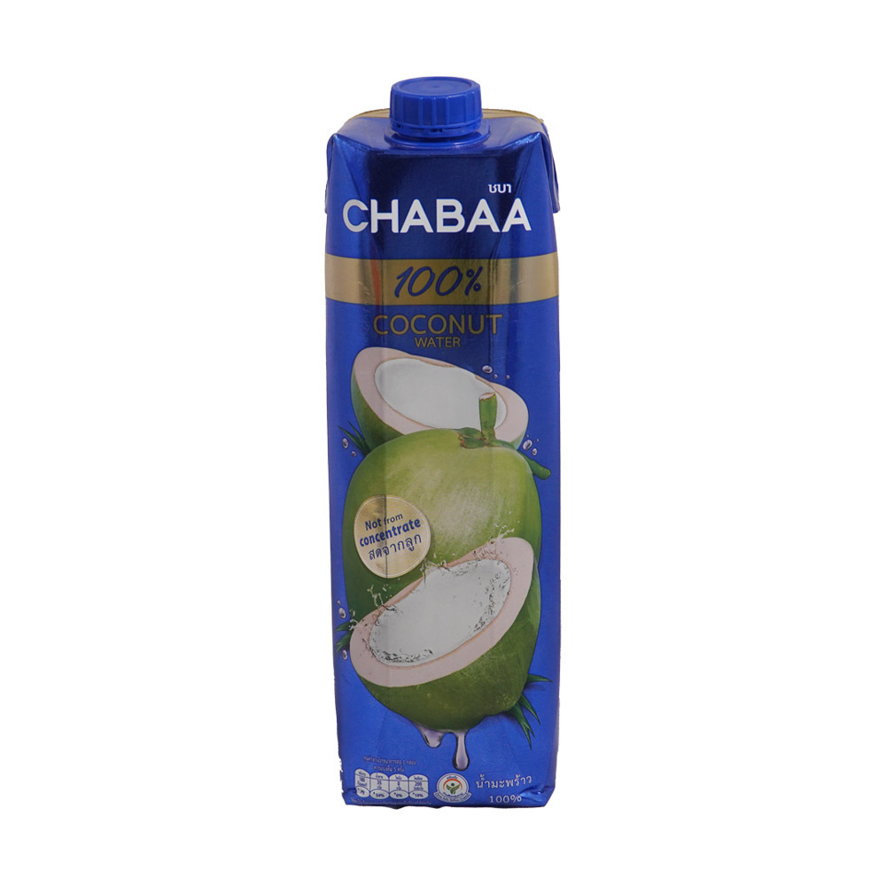 Chabaa 100% Coconut Water  1LTR