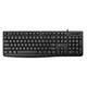 Micropack K206 Wired Keyboard (မြန်မာဖောင့်ပါ) အနက်ရောင်