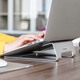 Upergo Ergonomic Laptop Stand  MAC-UP-AP1-Silver