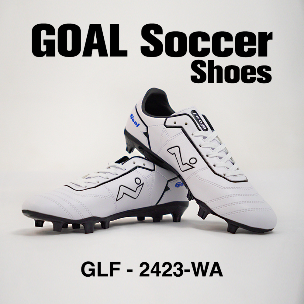 Goal Soccer Shoe GLF-2423-WA White (NO-39)