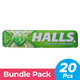 Halls Candy Fruitti Fresh Lime 20X27.9G