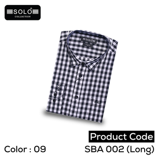 Solo Collection SBA 002 (Long) Slim Fit Shirt Medium 13