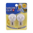 Wall Hook With Magnet Clip 2PCS No.2005