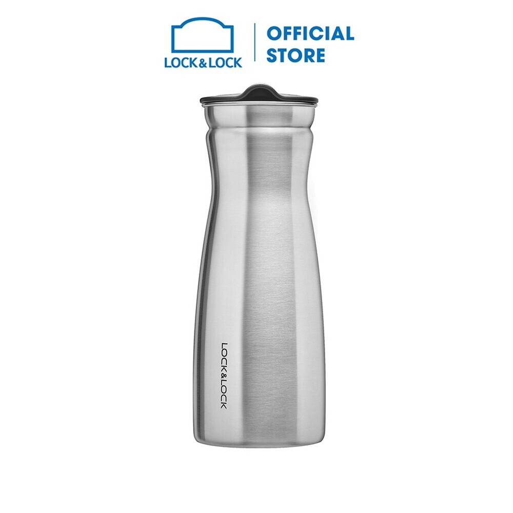 LHC7014 Lock & Lock Stainless Steel Bottle 1L (Silver)