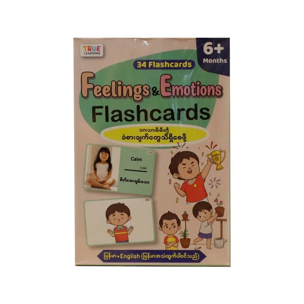 Feelings & Emotions Flashcards (True Learning)