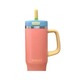 Ikea SiMLUX Tumbler Cup with Flip Straw 1200ML Candy Pink