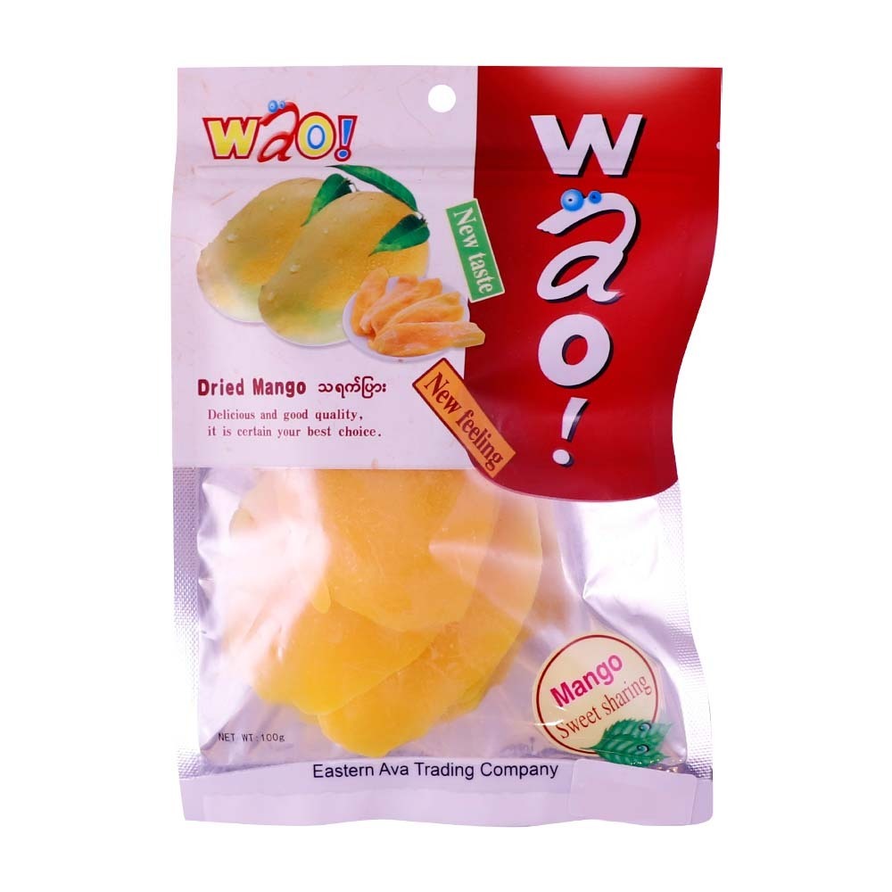 Wao Preserved Fruit Mango 100G