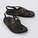 Grendha Odara Sand Ad Sandal (No-9) Black
 119103BH24909