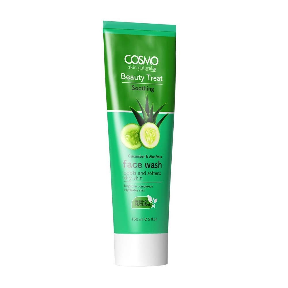 Cosmo - Cucumber & Aloe Vera Face Wash 150ML ( Cosmo
Series )