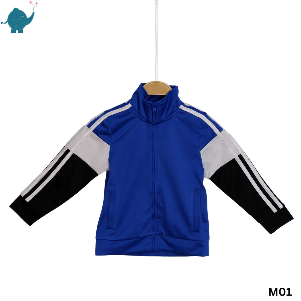 Max & Mia  Kid Track Top Blue M01 4T