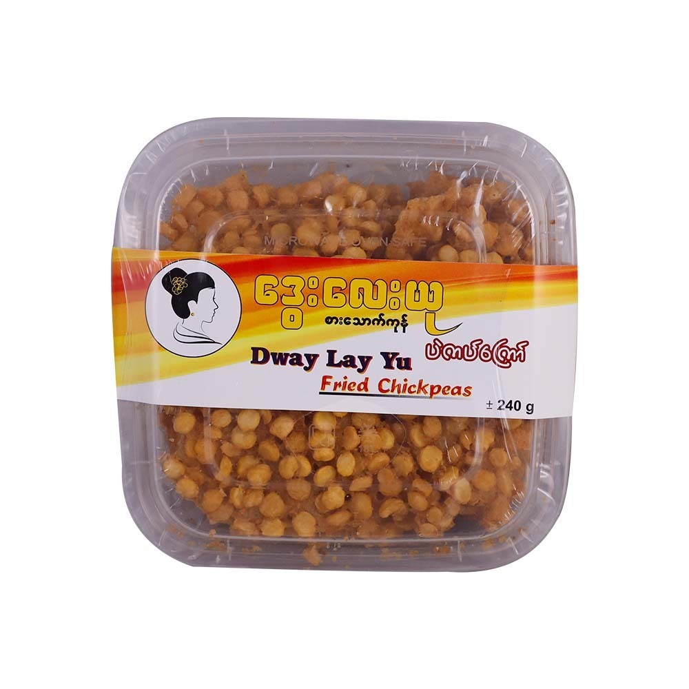 Dway Lay Yu Fried Chickpeas 240G (Pae Kyaw)