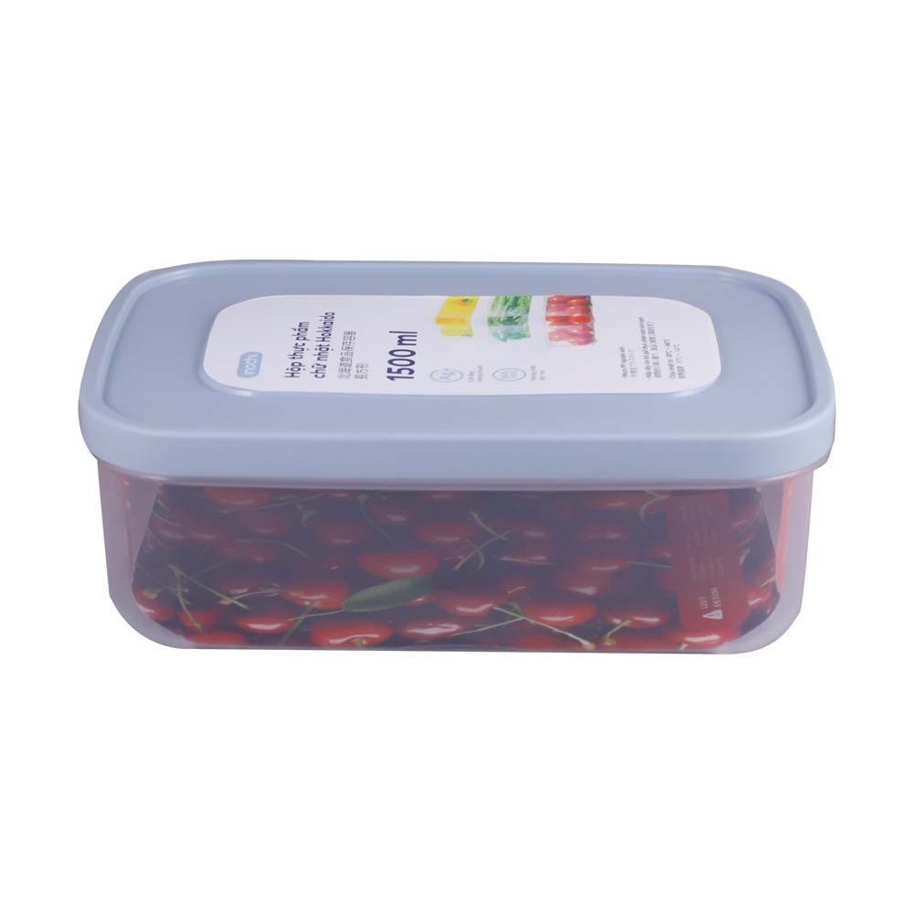 Inochi Hokka Rect Food Container 1500ML HOCN.1500