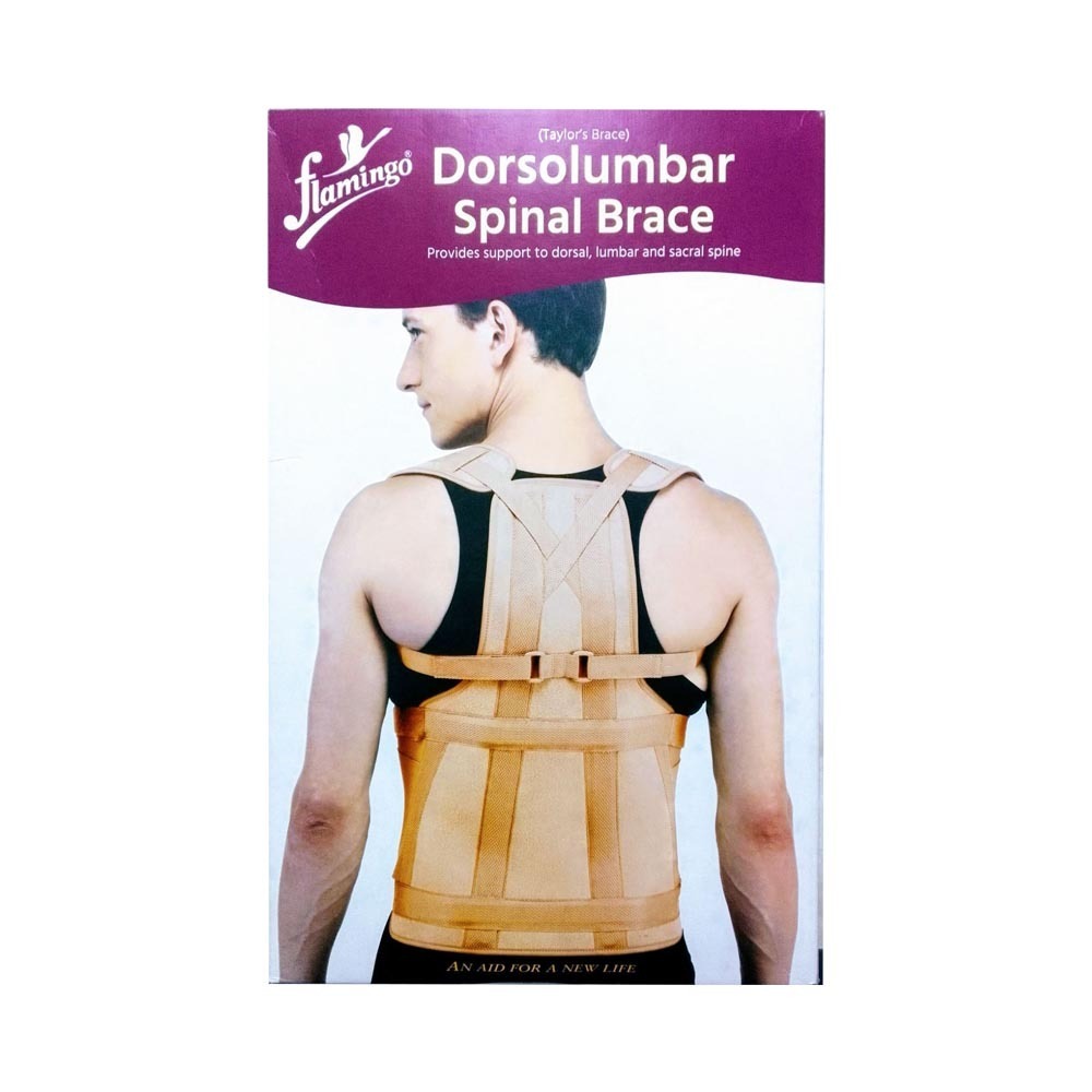 Dorsolumbar Spinal Brace Light Brown M