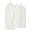 Ikea Skubb Clothes Cover, Set Of 3, White 301.794.64