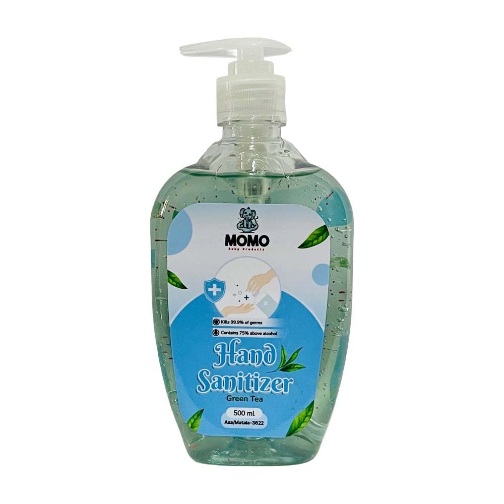 MoMo Hand Sanitizer 500ML ( Green Tea )