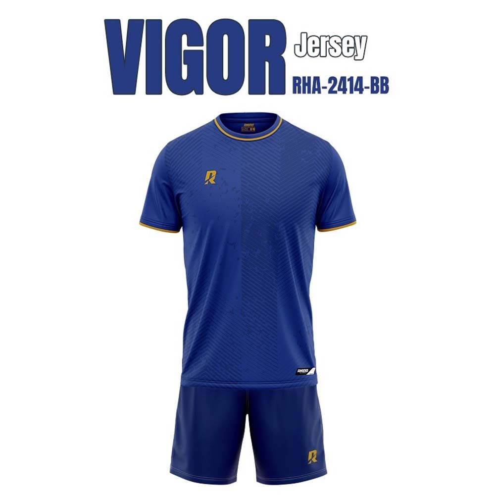 Rhino Vigor Jersey Blue RHA-2414-BB-Large