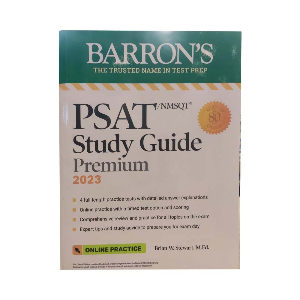 Barron`S Psat-Nmsqt Study Guide 2023-2024