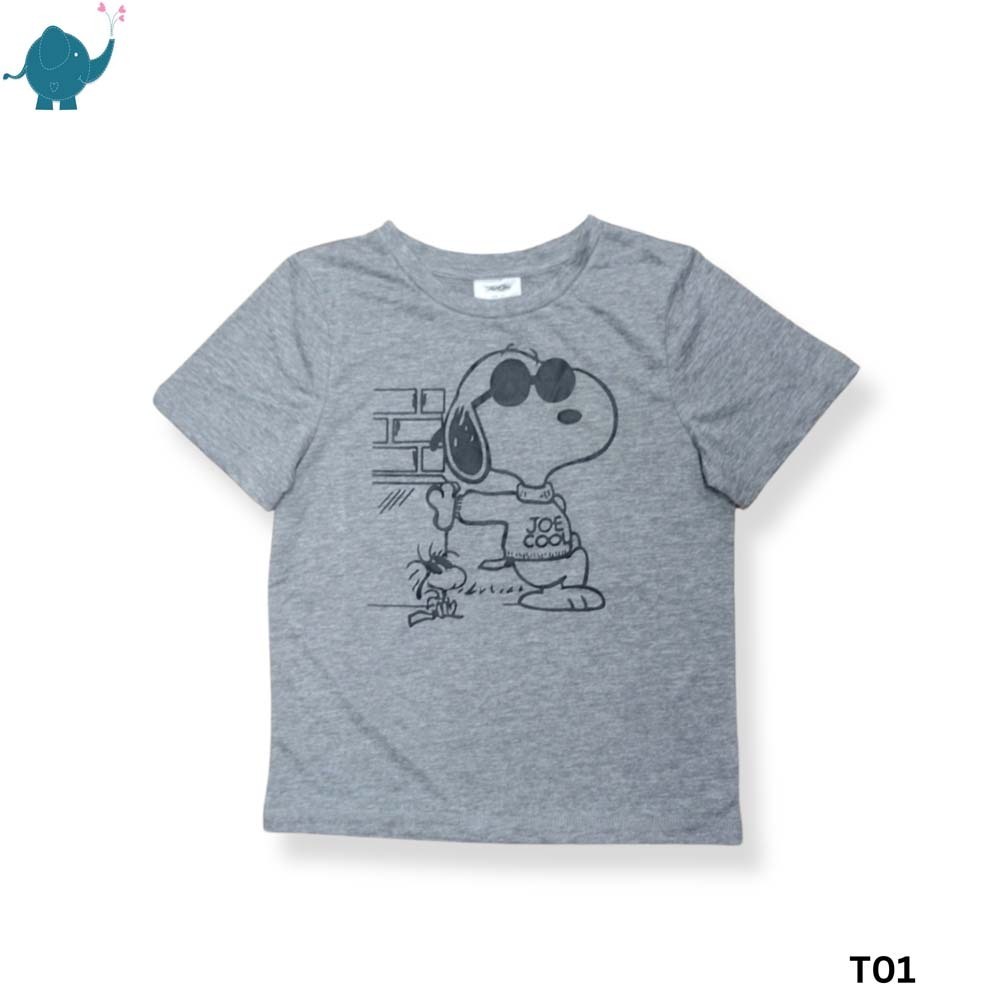 Max & Mia Unisex Printed T-Shirt T01 3T