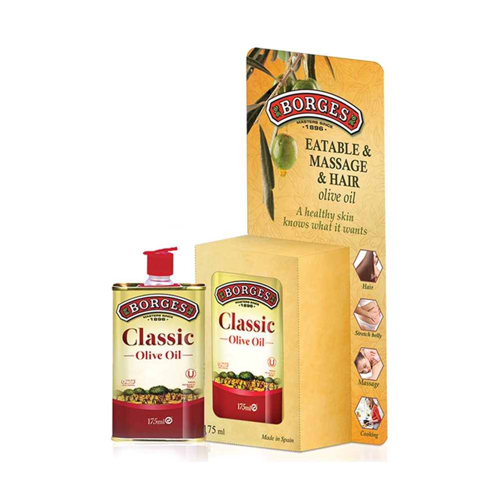Borges Classic Etable & Massage & Hair Olive Oil 175ML