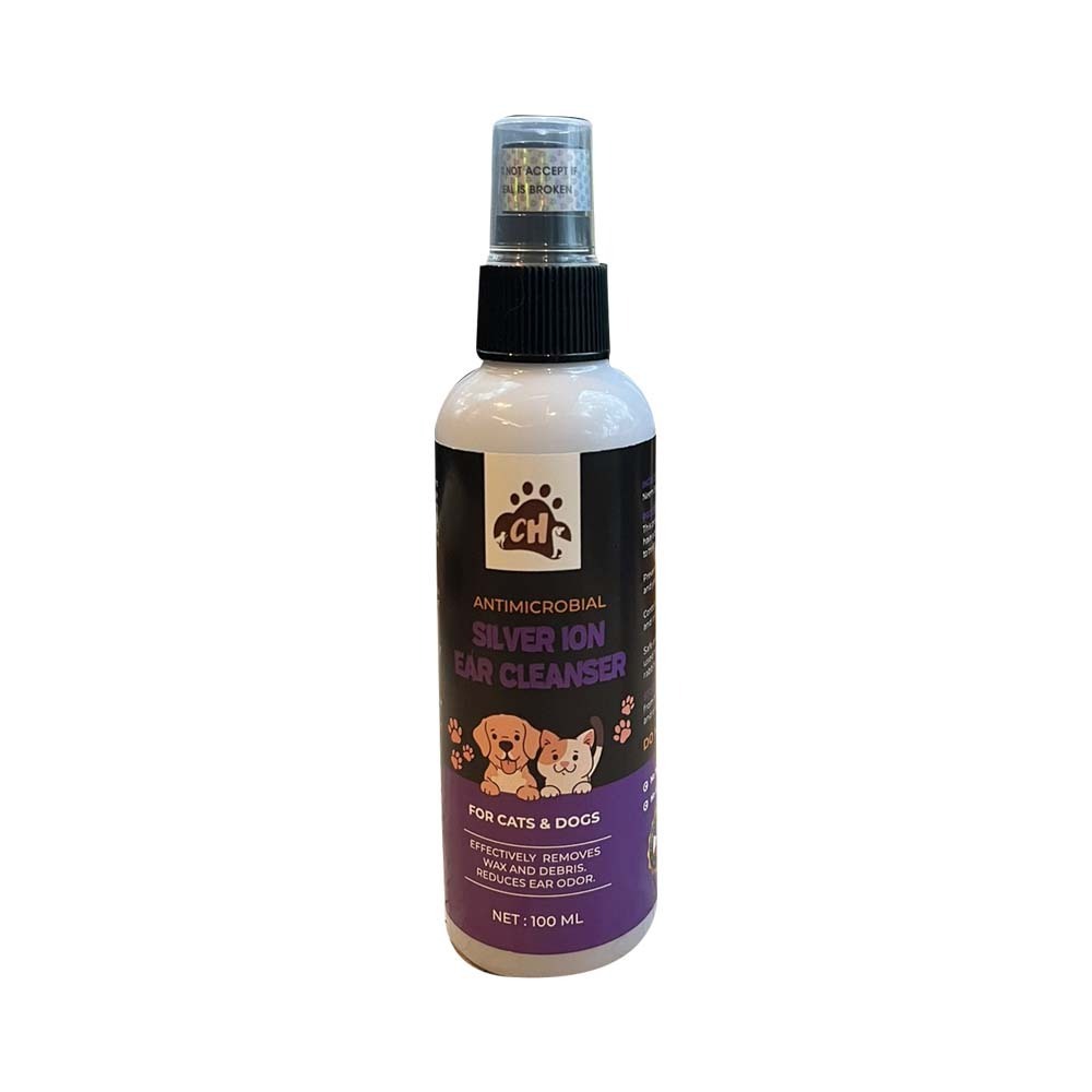 Chacca's Pet Haven Antimicrobial Silver Ion Ear Cleanser (Purple)