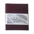 S&J Double Bed Sheet Cherry Plain  SJ-01-31