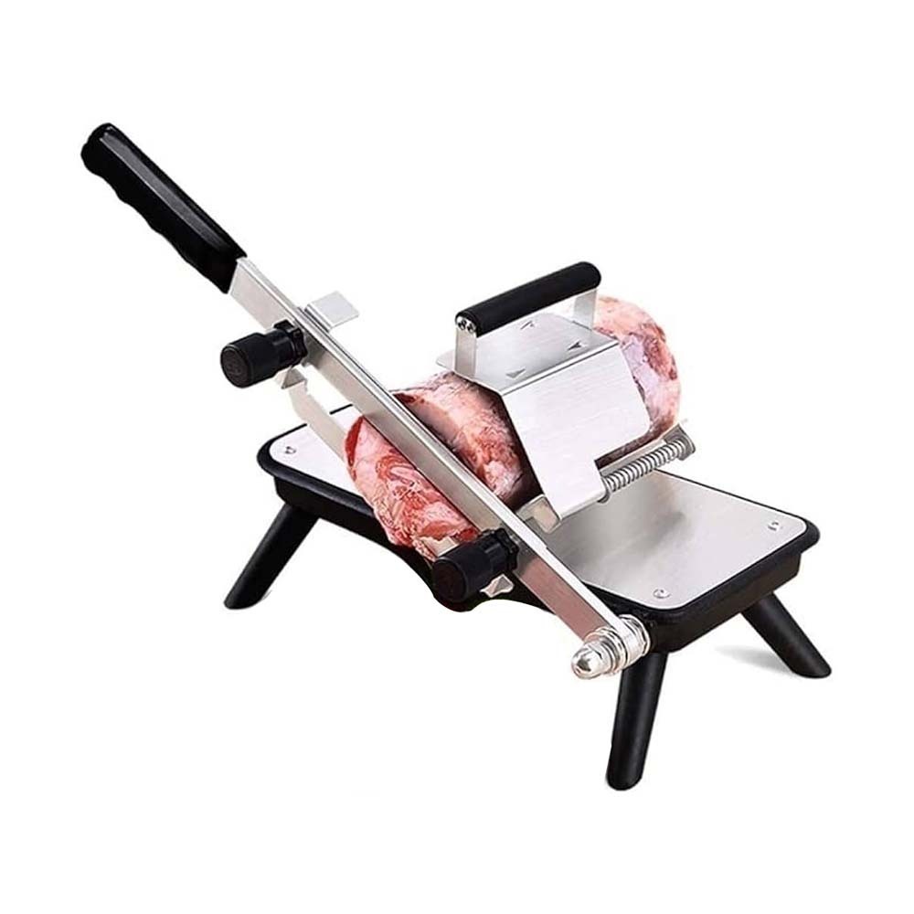 Stainless Steel Manual Frozen Meat Slicer