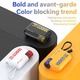 Konfulon A48Q (10000mAh Fast Charging 22.5W Built-in Cable Power Bank) + Lightning Cable Yellow