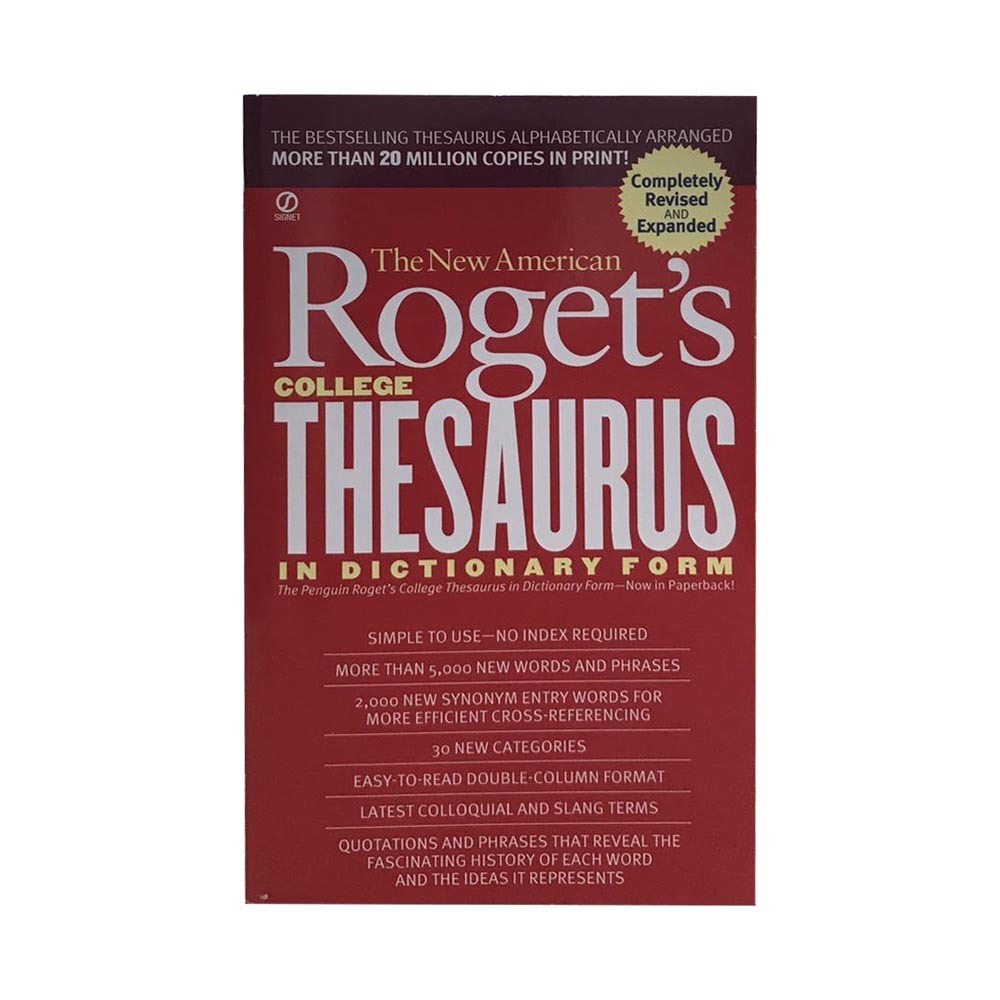 American Roget`S College Thesaurus In Dictionary