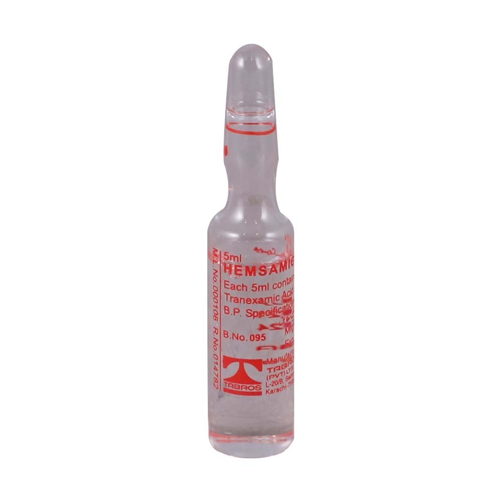 Hemsamic Tranexamic Acid 500MG INJ 5ML