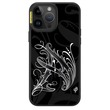 Alphabet A Phone Case (Black) iPhone 14 By Creative Club Myanmar