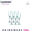 Luminarc Tempered Champagne Flute Ø5.65Xh22CM, 160ML-5¼Oz, Breeze, Arcoroc H7833