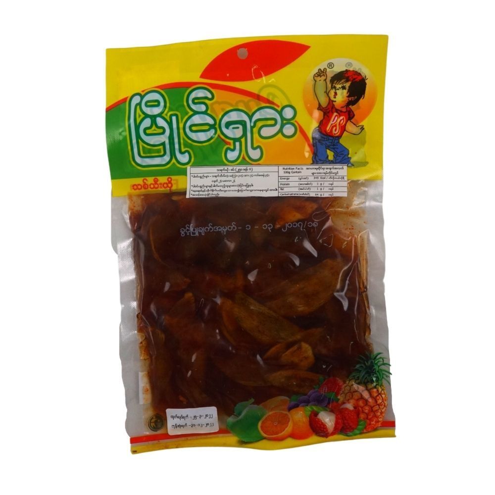 Pyaing Sharr Preserved Dried Mango Spicy 250G