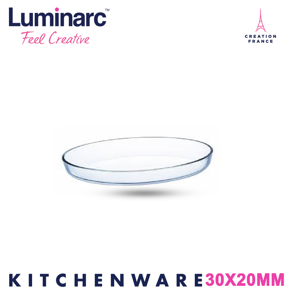 Luminarc Tempered Sabot Oval Dish 30X20MM