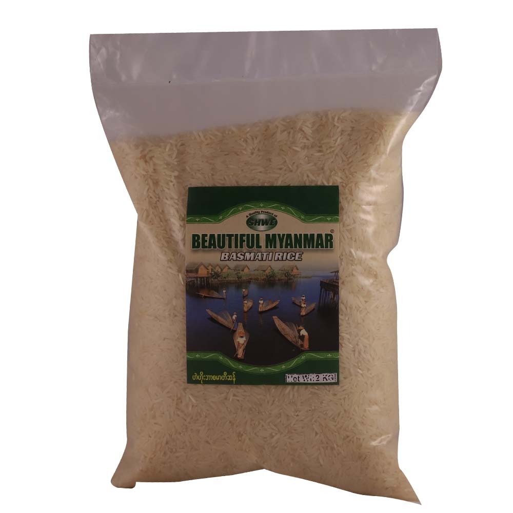 Beautiful Myanmar Basmati Rice 2KG